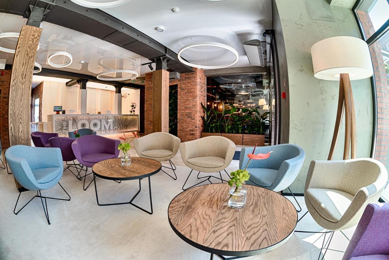 Hotel The Loom Лодзь Экстерьер фото
